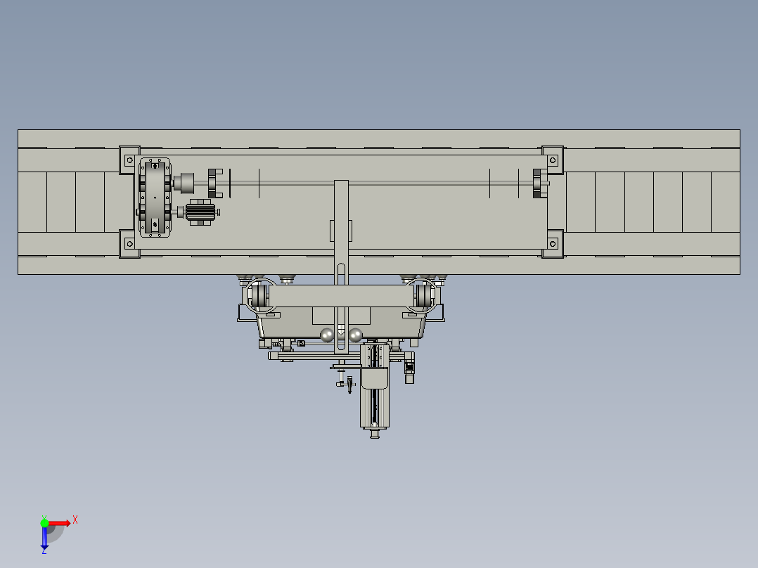 建筑外墙喷漆无人机俯视图