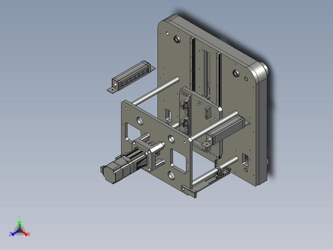 载具移动模组主视图