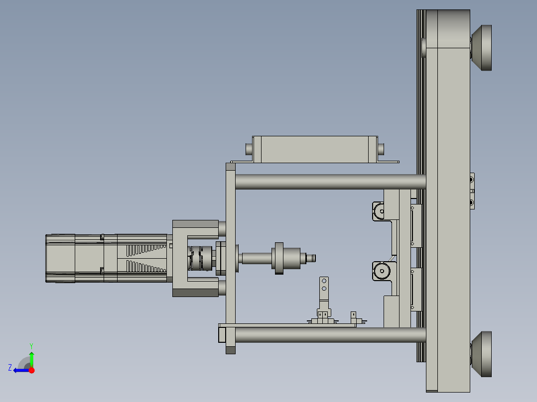 载具移动模组右视图