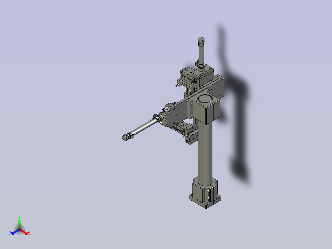 中节双联翻转搬运主视图