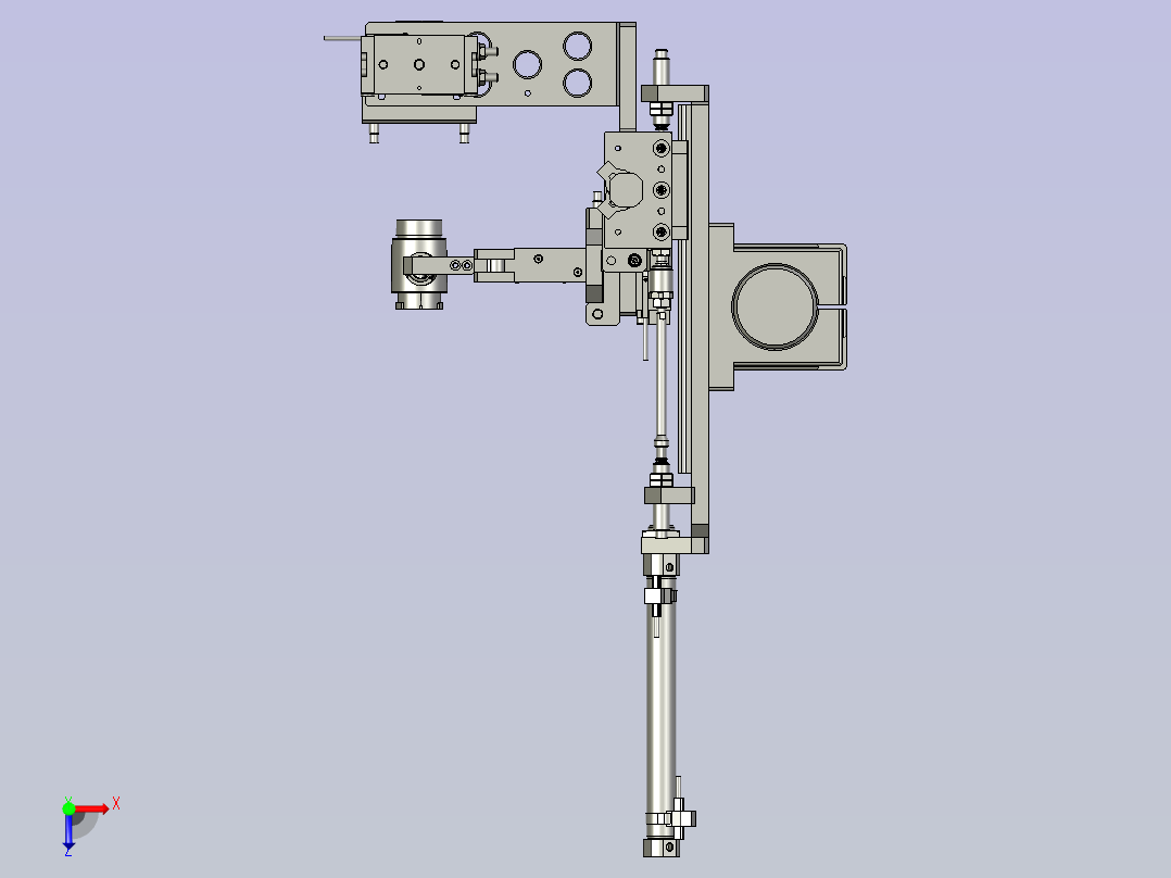 中节双联翻转搬运俯视图