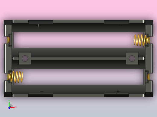 18650电池座前视缩略图