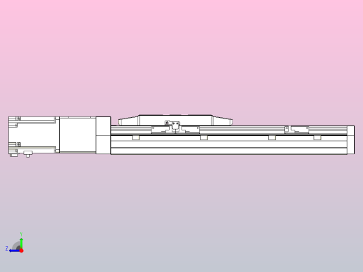 滚珠丝杠直线轴内置导轨TPA-GCR-170-2510C-L250-M-M75-N3右视缩略图