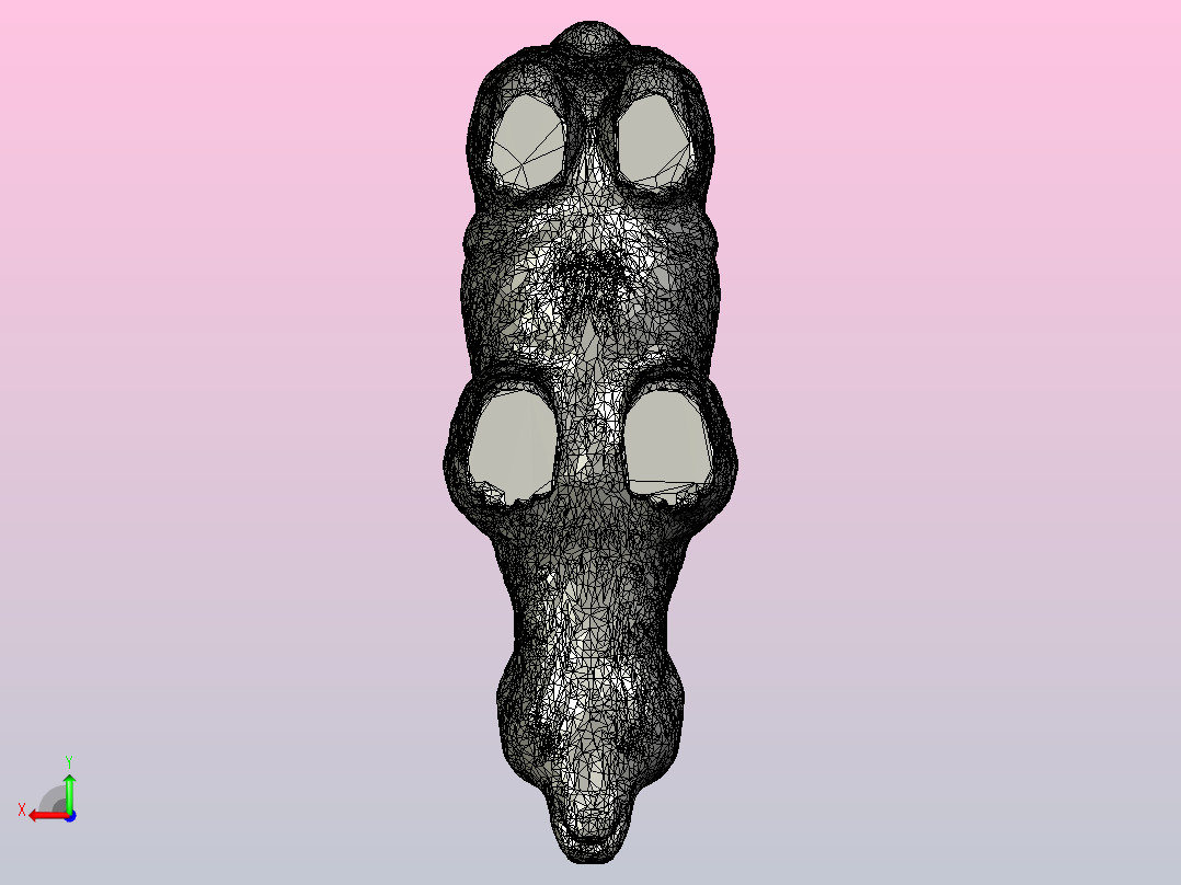 小熊笔筒 (3)后视图