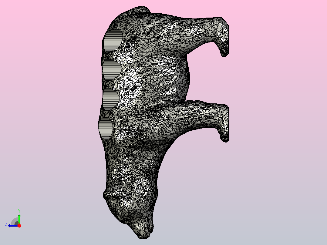 小熊笔筒 (3)右视图