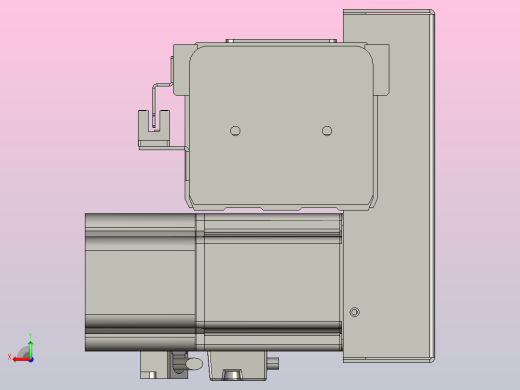 TEB8D-L450-B28-F5-400W半密封丝杆模组滑台后视缩略图