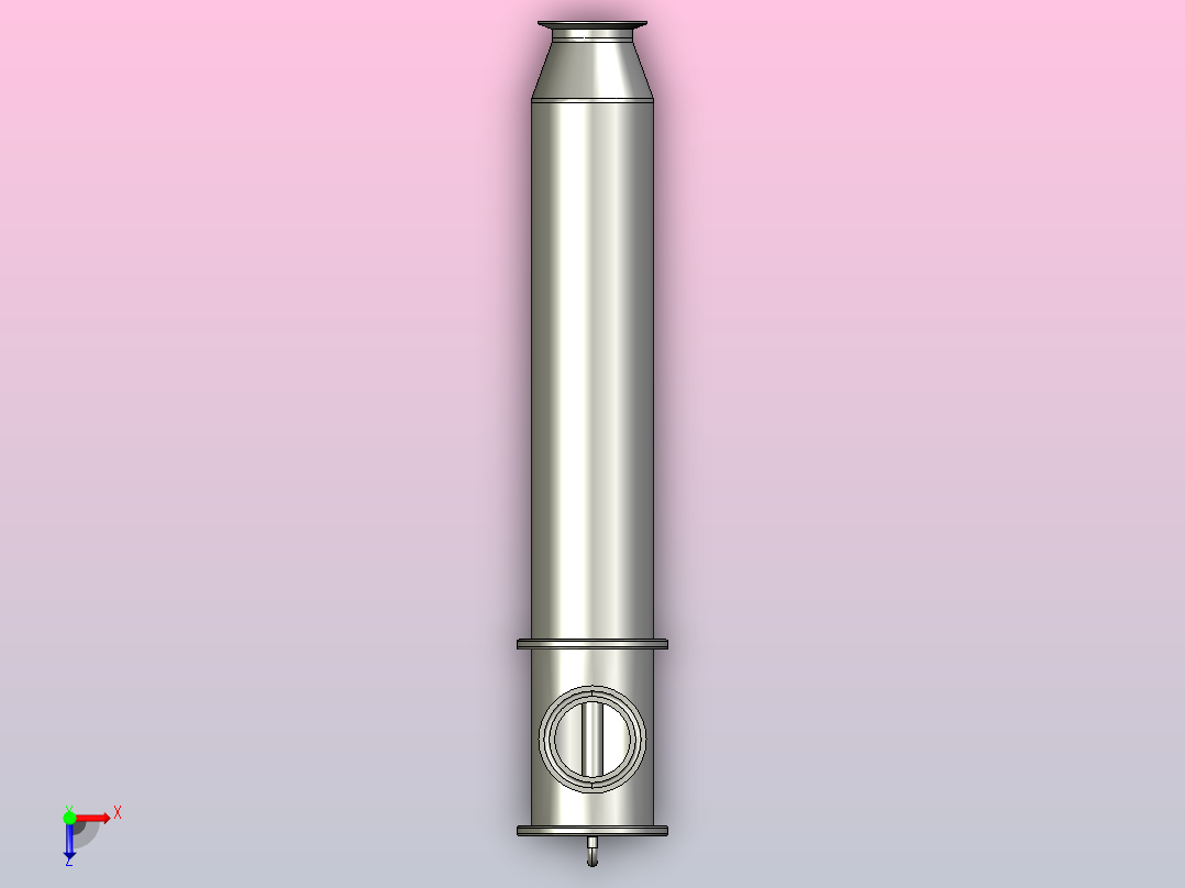 DGX04-K卡式双节直角过滤器[DGX04-K-DN80]俯视图