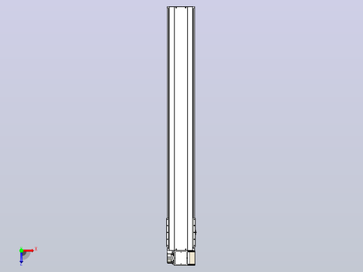皮带直线轴半封闭可选导轨TPA-HNB-220D-176-L1550-RP-C-P1K-N3俯视缩略图