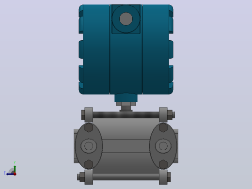 TEYC-1151DP型差压变送器[ TEYC-1151-3]右视缩略图