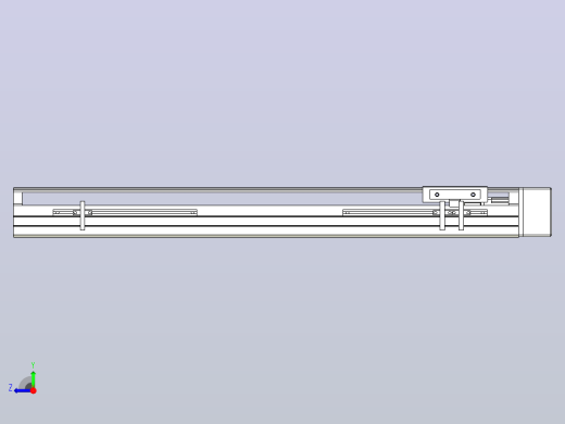 MTH12标准螺杆滑台[MTH12-L#-500-BL-P10-C3]右视缩略图
