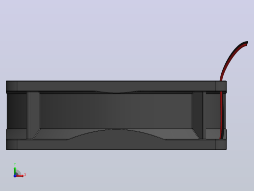 8cm PC 风扇前视缩略图