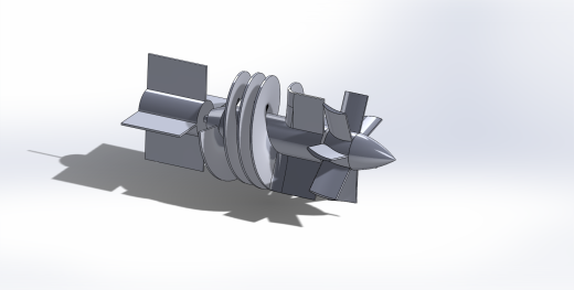 Solidworks中的轴流泵缩略图