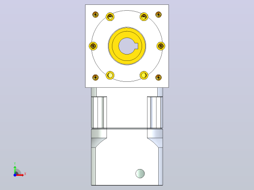 PW70双孔 PGH60-L1 14-50-70-M4 转向器加减速机 PW70双孔 PGH60 14-50-70-M4前视缩略图