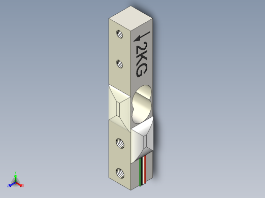 重量传感器2KG YZC-133