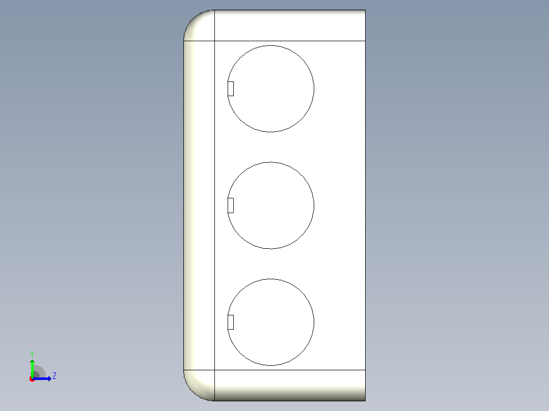 Caja Metálica 4英寸x 2英寸(导管)预埋暗盒暗装暗盒插座预埋左视图