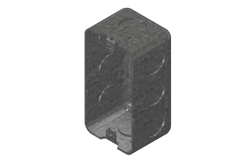 Caja Metálica 4英寸x 2英寸(导管)预埋暗盒暗装暗盒插座预埋缩略图