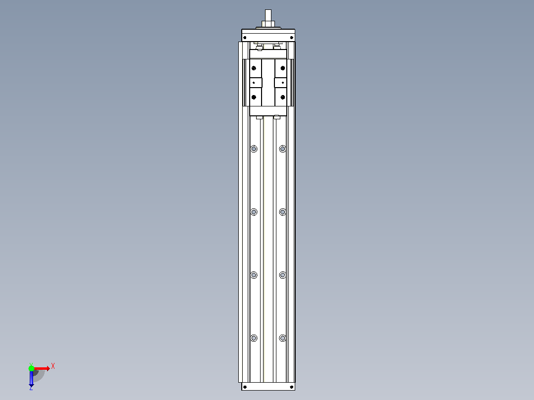 钢基模组TPA-KSR-8610C-540A1-M-H0S0俯视图