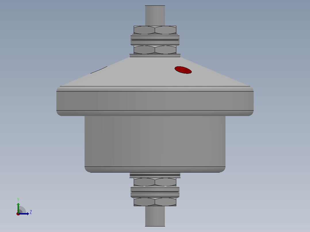 JB0-220v 380v 500V 0.22KV低压避雷器[JBO-0.38]左视图
