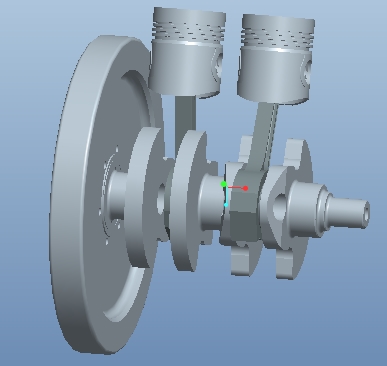 2100柴油机曲轴系设计(sw13+说明书+cad)