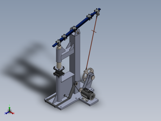 电力锤正等轴测缩略图