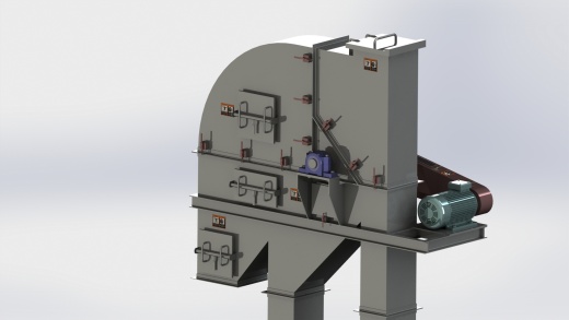 链斗升降机核心结构三维建模图纸 SOLIDWORKS设计缩略图