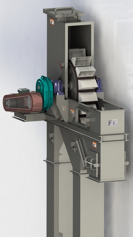 链斗升降机核心结构三维建模图纸 SOLIDWORKS设计缩略图