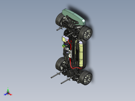 田宫tamiya tt-01 type-e底盘设计图纸