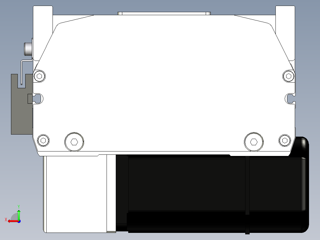 Toyo东佑达直线模组-ETB17-450-RD后视图