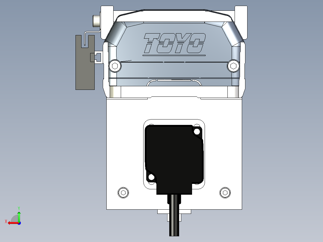 Toyo东佑达直线模组-ETH10-600-BM-100W+ 煞車后视图