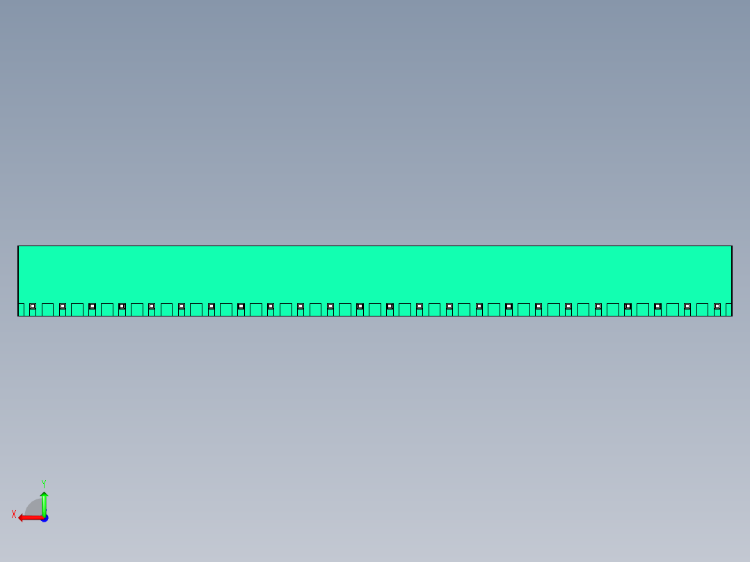 DEGSON 2EDG 系列 5.08mm 可插拔接线端子组-2EDGR-5.08-24P-14-00AH后视图