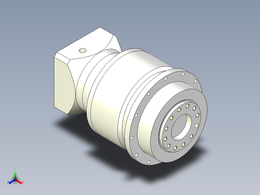 直齿PLH160-L3 22-110-145-M8.stp主视图