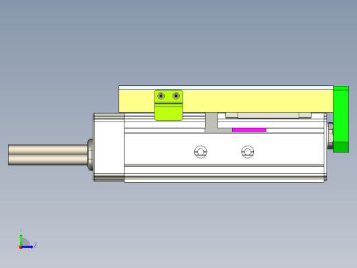 威洛博LES小滑台LES16-Lxx-S50-BR左视缩略图