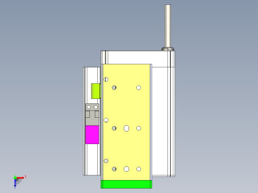 威洛博LES小滑台LES16-Lxx-S50-BR俯视缩略图