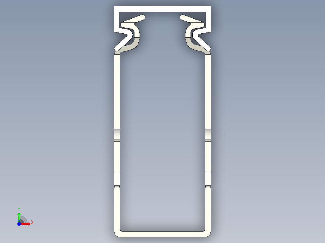 海格HA70252线槽前视图