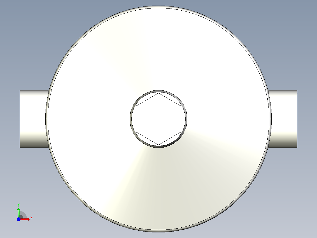 2DKMDFCP NO-DA 气动隔膜阀、常开型双作用，与男性的两端，公制系列PVDF前视图
