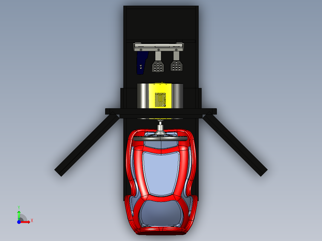 汽车座椅 (83)前视图