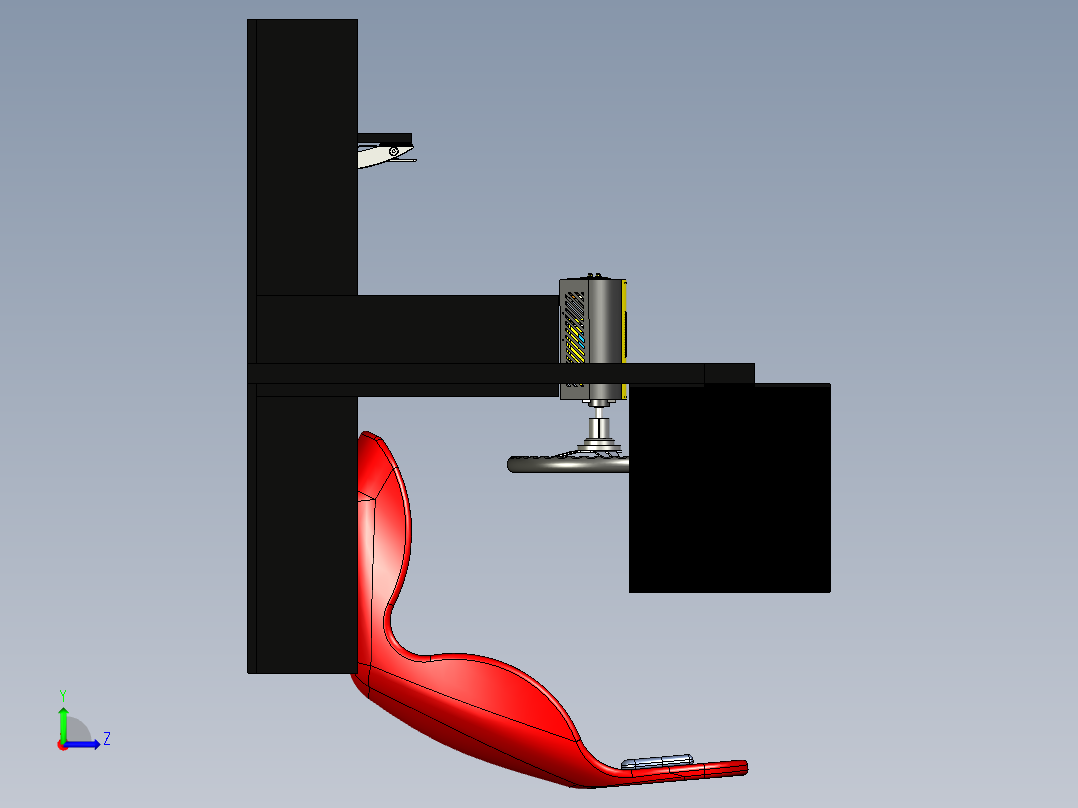 汽车座椅 (83)左视图