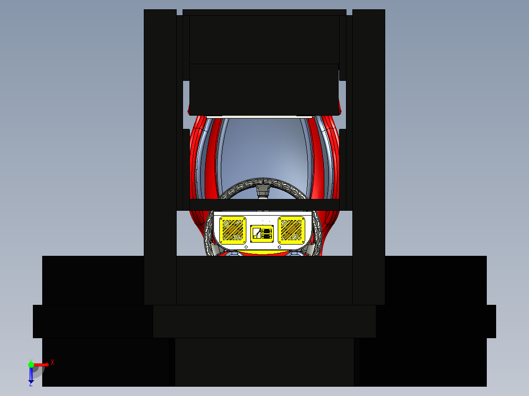 汽车座椅 (83)俯视图