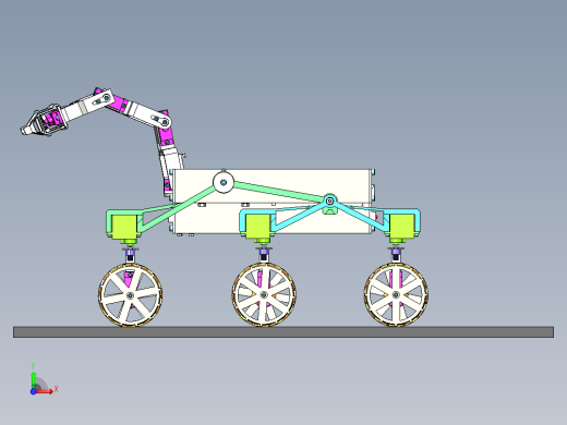 火星探测车前视缩略图