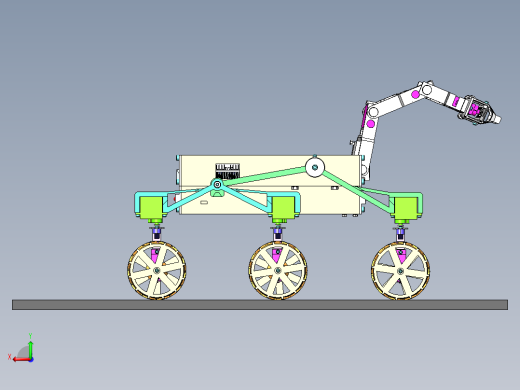 火星探测车后视缩略图