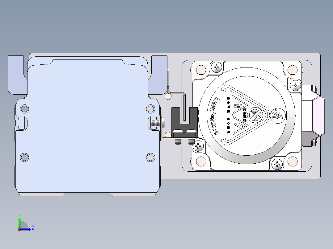 MTH丝杆半封闭模组MT75BS-BR-57左视图