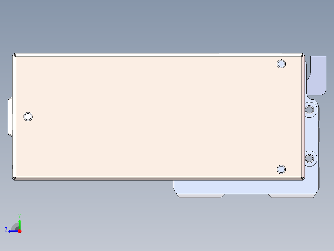 MTH丝杆半封闭模组MT75BS-BR-57右视图