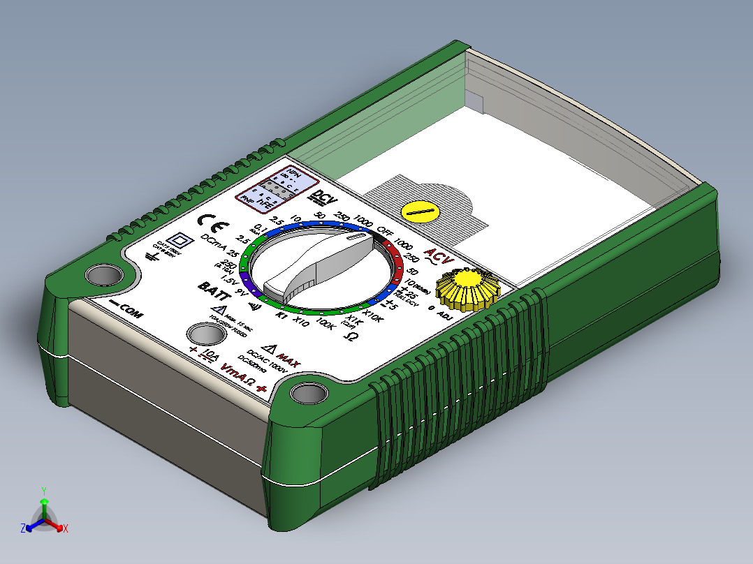 万用表8正等轴测图