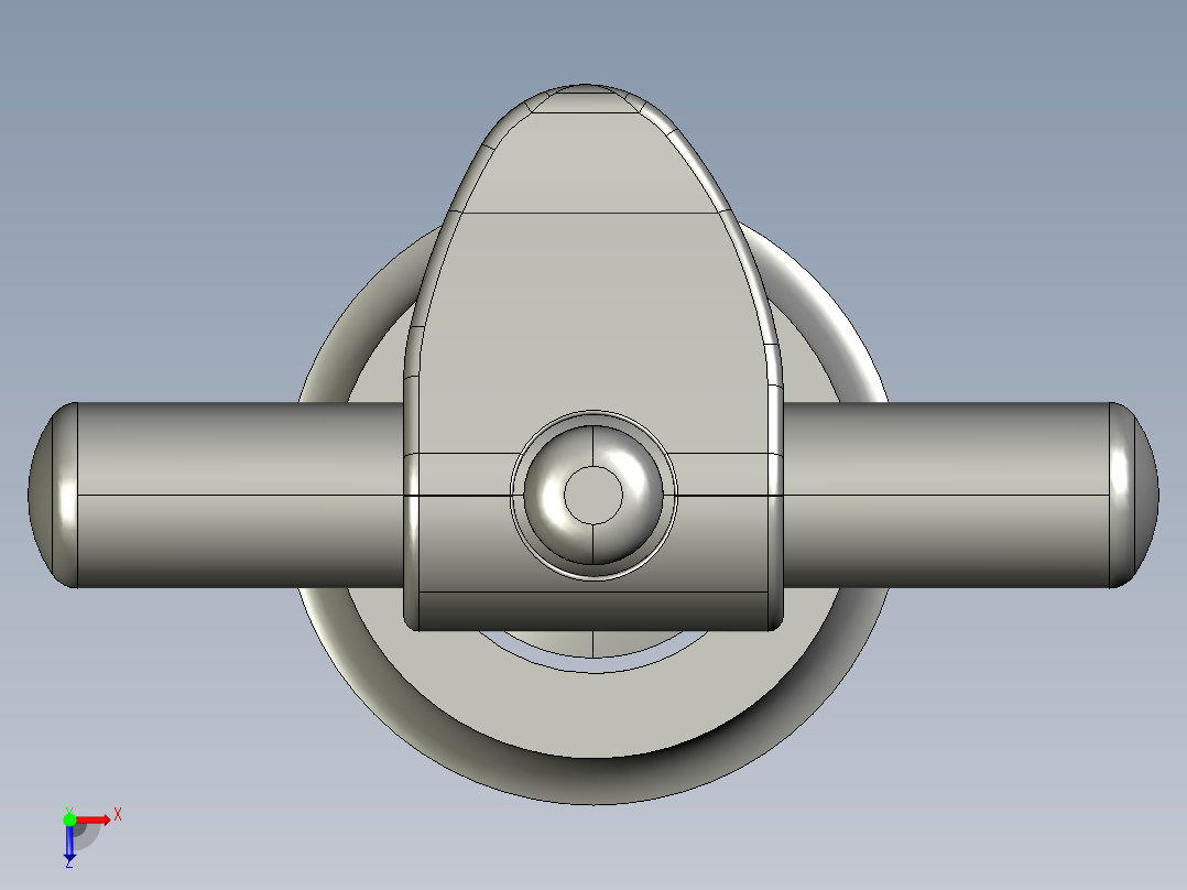 螺旋开瓶器10俯视图