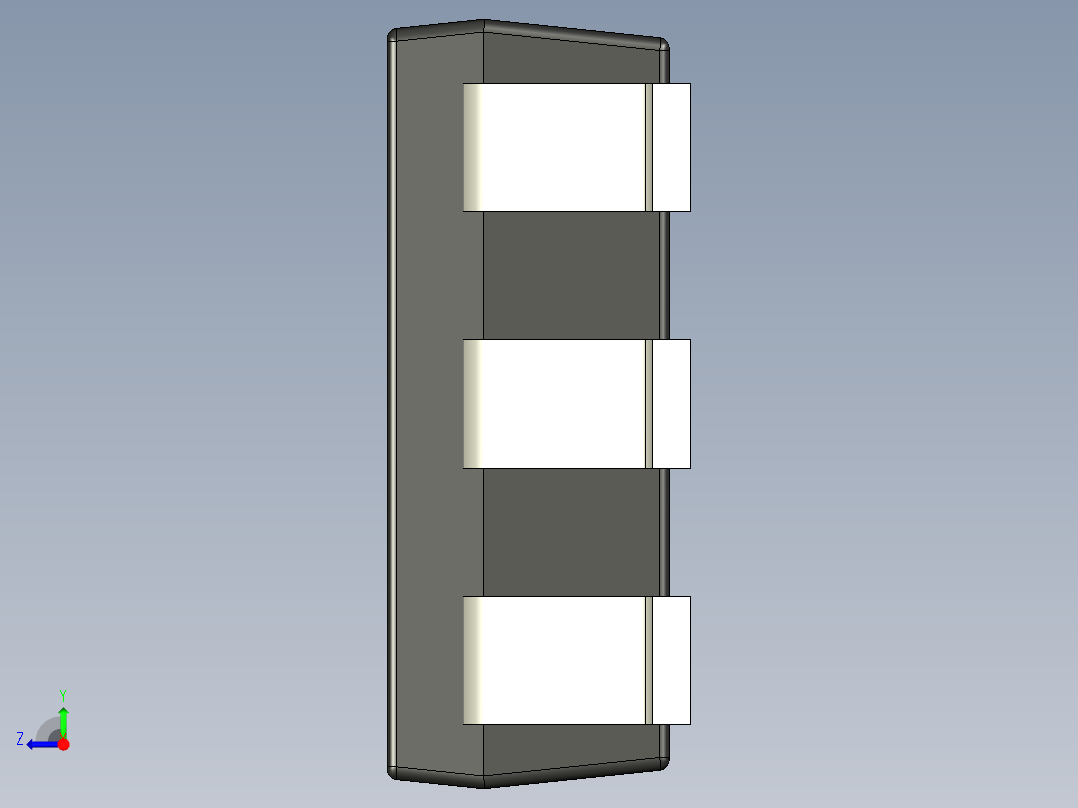 元器件3D封装SOT23-5162右视图