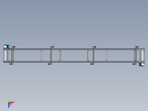 平皮带560×560mm俯视缩略图