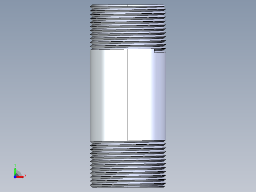 聚氯乙烯配件33-Sch80_Nipple_MPTxMPT_861-173_1.25in x 4in前视缩略图