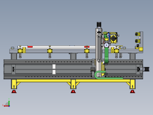 数控门铣床 CNC控制器后视缩略图
