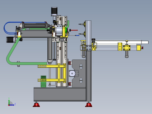 数控门铣床 CNC控制器左视缩略图