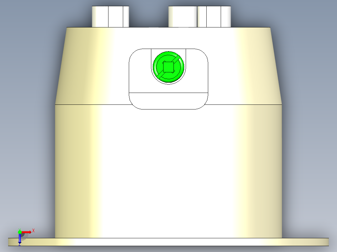 L5-20P连接器俯视图